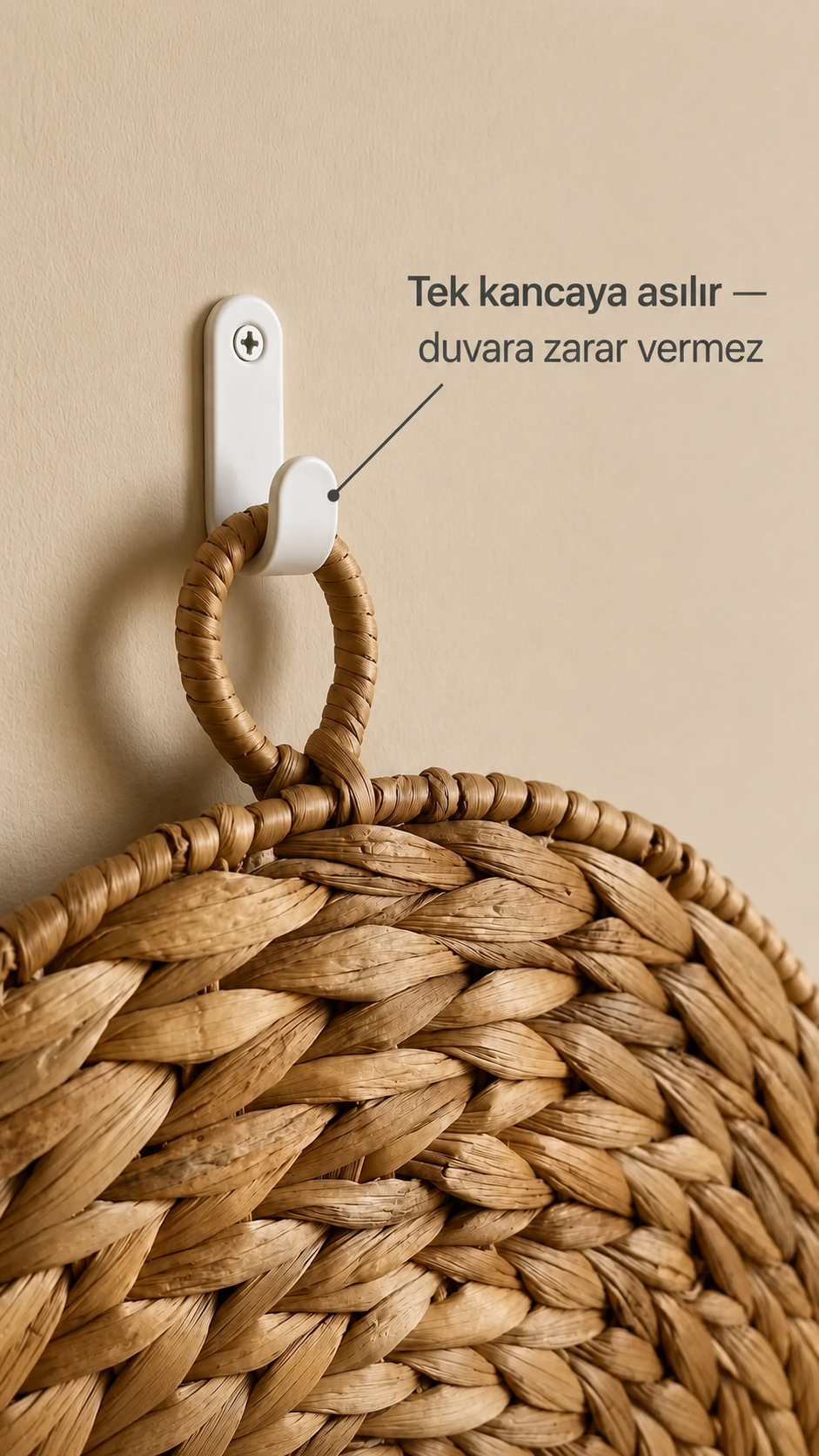 Miyavla™ Doğal Hasır Kedi Yuvası