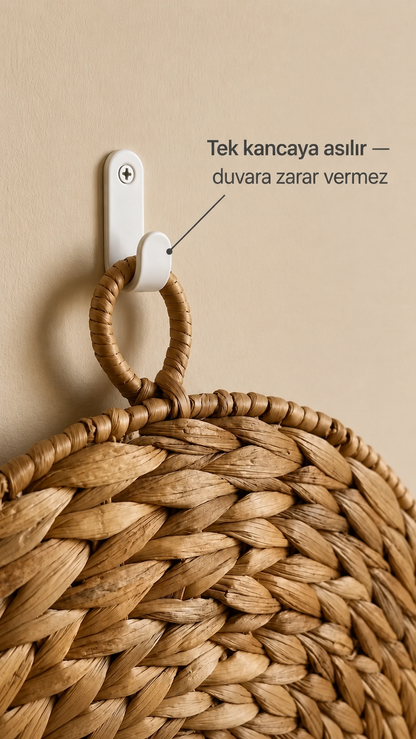 Miyavla™ Doğal Hasır Kedi Yuvası